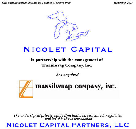 Transilwrap Company, Inc.